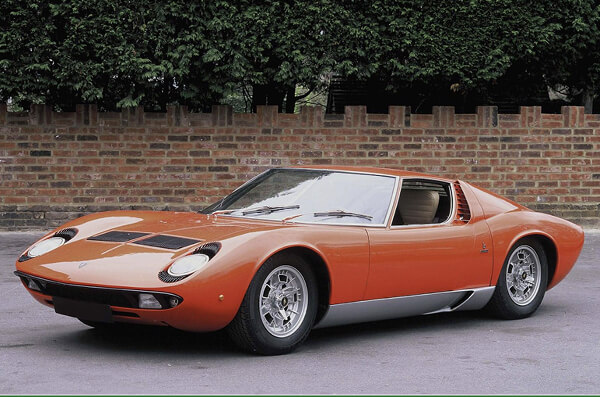 Lamborghini Miura values and price trends trends